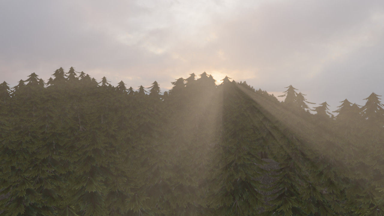 With Volumetric Fog